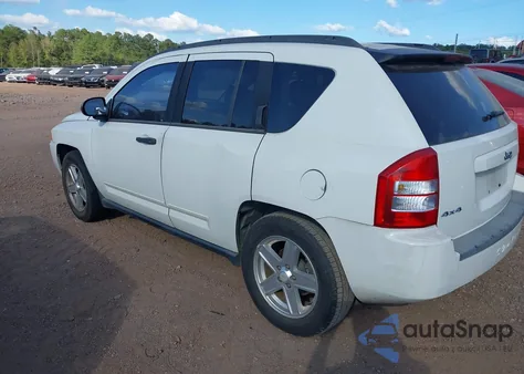 2007 Jeep Compass Sport z USA, uszkodzony, nr VIN 1J8FF47W27D583287